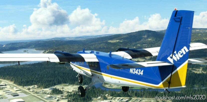 Wien AIR Alaska – DHC-6-300 Twin Otter (Wheels PAX) for Microsoft Flight Simulator 2020