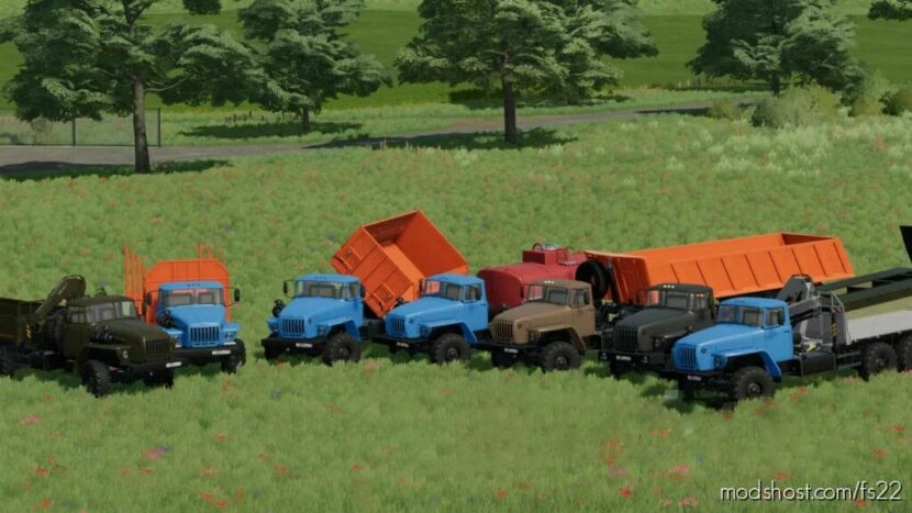 Ural Pack V1.1 for Farming Simulator 22