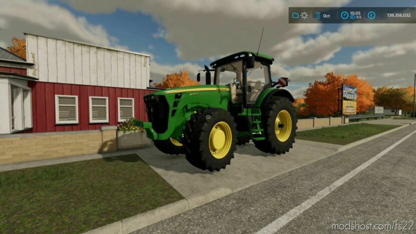 John Deere 8R 2009 for Farming Simulator 22