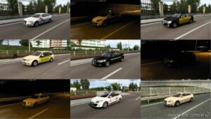 Taxi Traffic Pack [1.43] for Euro Truck Simulator 2