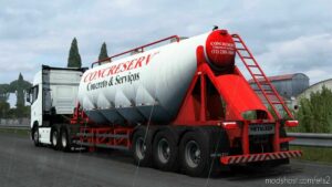 ETS2 Trailer Mod: Reboque Silo Metalesp 1.43 (Image #3)