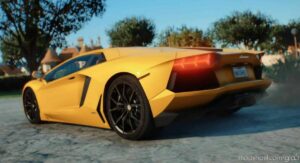 GTA 5 Lamborghini Vehicle Mod: 2012 Lamborghini Aventador LP700-4 (Image #5)