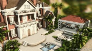 Sims 4 House Mod: Classic Manor – NO CC (Image #9)