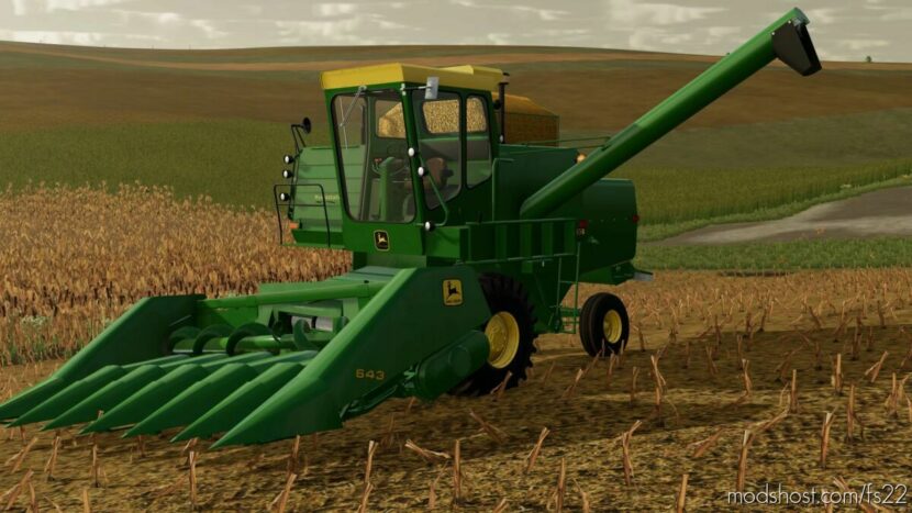 John Deere 6600 Sidehill for Farming Simulator 22