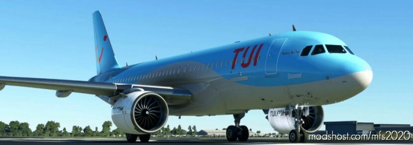 [A32NX] Flybywire TUI Belgium Panamarenko for Microsoft Flight Simulator 2020