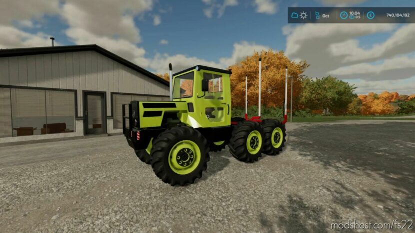 Mercedes Forsttrac for Farming Simulator 22