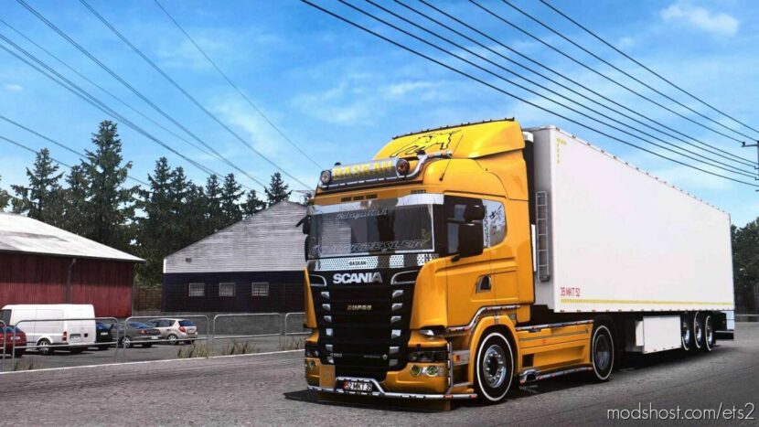 Scania R560 V8 Fixed V1.43.X for Euro Truck Simulator 2
