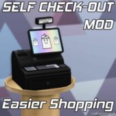 Self Check-Out Mod – Easier Shopping for The Sims 4