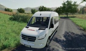 Mercedes Sprinter Tourer – Catteau Voyages for Farming Simulator 19