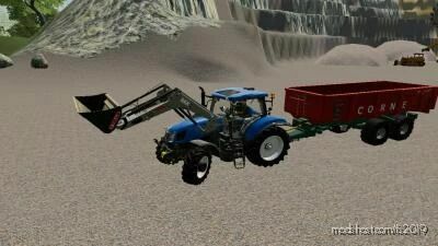 NEW Holland T7/T6S for Farming Simulator 19