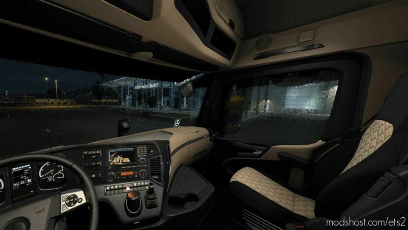 Actros Plus: NEW Actros MP4 Cabin Overhaul [1.43] for Euro Truck Simulator 2