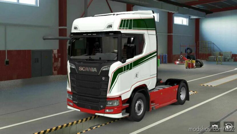 Skin pack For Scania 2016 for Euro Truck Simulator 2