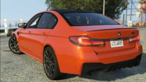 GTA 5 BMW Vehicle Mod: 2022 BMW M5 Saloon (Image #2)