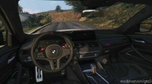 GTA 5 BMW Vehicle Mod: 2022 BMW M5 Saloon (Image #4)