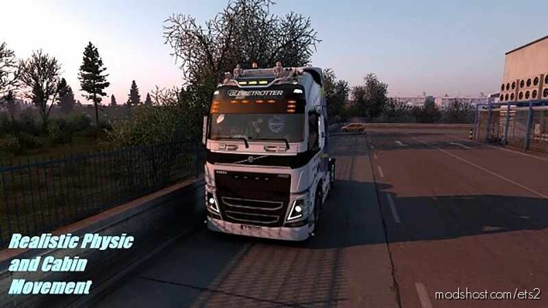 Realistic Physic And Cabin Movement V1.5 for Euro Truck Simulator 2
