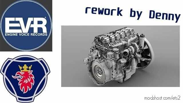 EVR Scania DC12 Engine Sound Rework By Denny [1.43] for Euro Truck Simulator 2