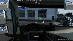 ETS2 Mirrors Part Mod: Route Advisor & Middle Mirrors 1.43 (Image #4)