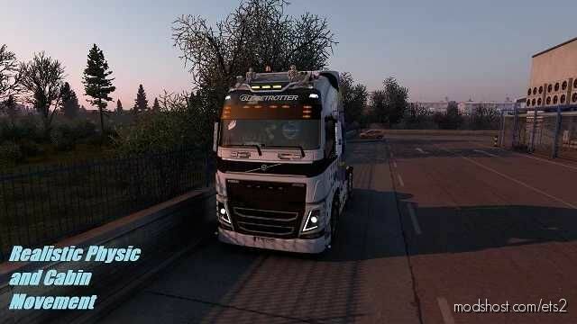 Realistic Physics & Cabin Movement V1.5 for Euro Truck Simulator 2