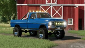 FS22 Ford Car Mod: 1970 Ford F250 Singlecab Longbed (Image #2)