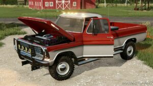 FS22 Ford Car Mod: 1970 Ford F250 Singlecab Longbed (Image #3)