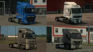 LOW Deck Chassis Addons For Schumi’s Trucks By Sogard3 V5.2 for Euro Truck Simulator 2