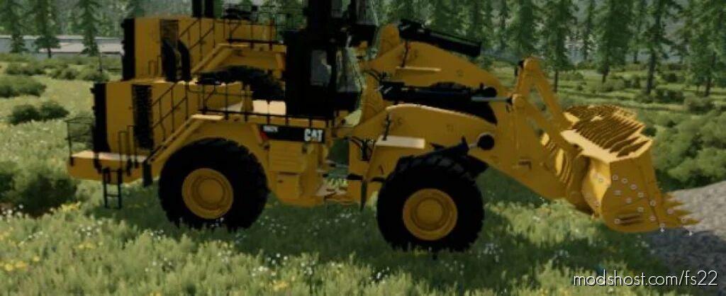 Cat 992 Farming Simulator 22 Forklift Mod Modshost 3650