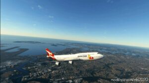 Boeing 747-8I Qantas Olympics 4K [NO Mirroring] for Microsoft Flight Simulator 2020
