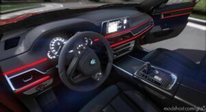 GTA 5 BMW Vehicle Mod: 745LE X Drive V1.1 (Image #4)