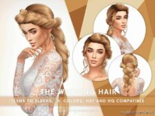 Wedding Hair for The Sims 4