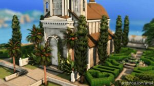 Sims 4 House Mod: Wedding Chapel – NO CC (Image #2)