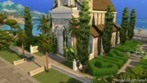 Sims 4 House Mod: Wedding Chapel – NO CC (Image #12)