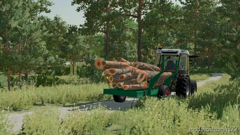 Selfmade Forest Trailer for Farming Simulator 22