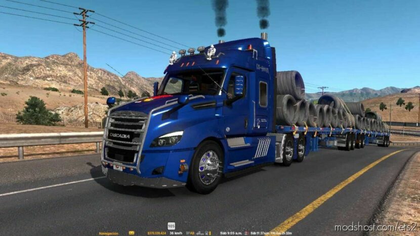 Freightlner Cascadia 2019 1.4X for Euro Truck Simulator 2