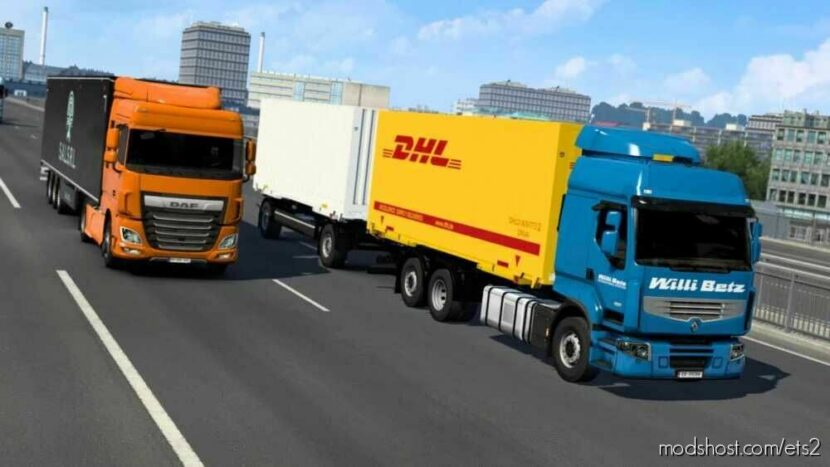 BDF System Addon For Renault T Range/Premium [1.43] for Euro Truck Simulator 2