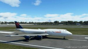 MSFS 2020 Delta Livery Mod: Boeing 747-8 BCF Delta Cargo 4K NO Mirroring (Image #3)