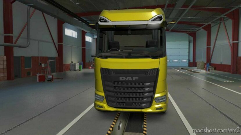 DAF 2021 Plastic Grilles [1.43] for Euro Truck Simulator 2