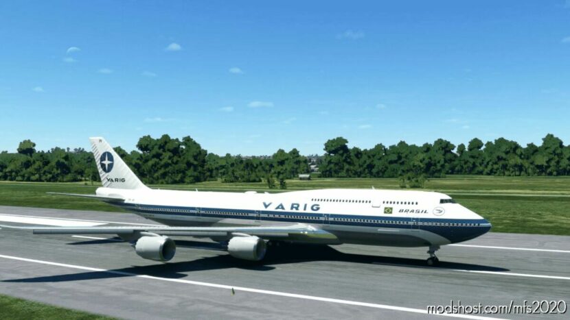 Boeing 747-8I Varig 4K [NO Mirroring] for Microsoft Flight Simulator 2020