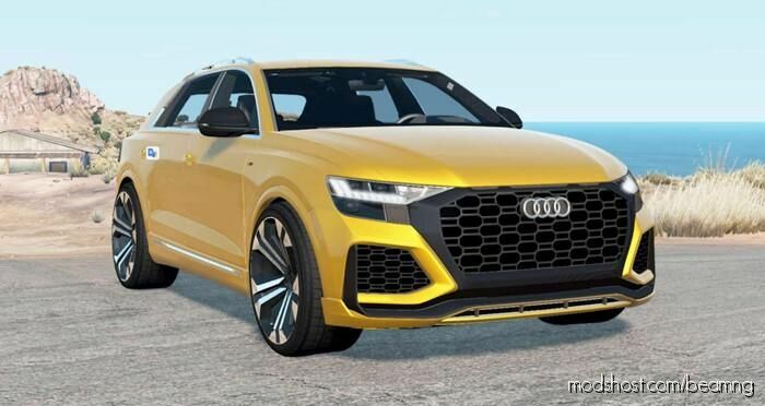 BeamNG Audi Car Mod: RS Q8 2021 (Featured)