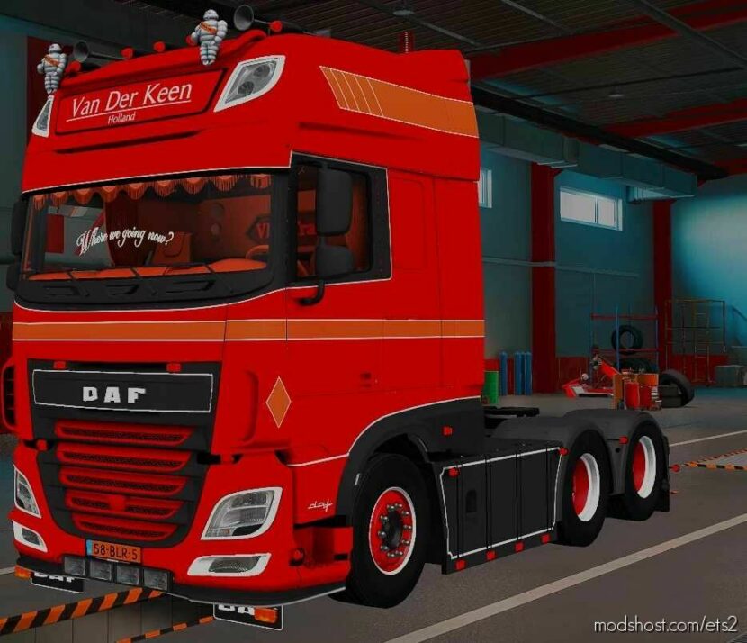 DAF XF Keen [1.43] for Euro Truck Simulator 2