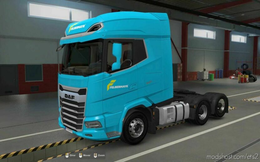 Skin DAF 2021 Felbermayr By Rodonitcho Mods 1.0 [1.43] for Euro Truck Simulator 2