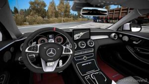 ETS2 Standalone Car Mod: Mercedes-Benz C63S Updated V1.43 (Image #2)