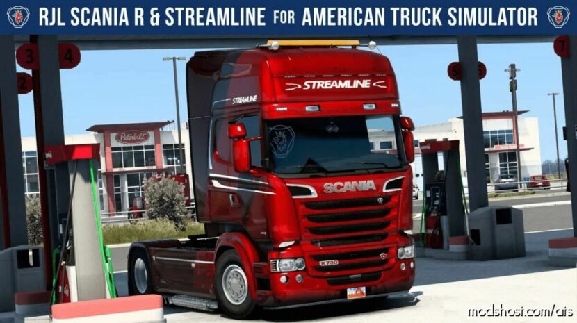 RJL Scania R&Streamline V1.2 [1.43] for American Truck Simulator