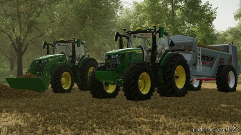 John Deere 6R 2021 US for Farming Simulator 22