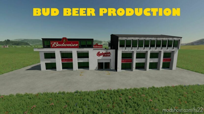 BUD Beer Production for Farming Simulator 22
