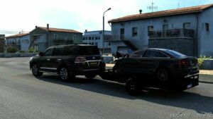 ETS2 Toyota Car Mod: Land Cruiser 200 2012 V1 1.43 (Image #3)