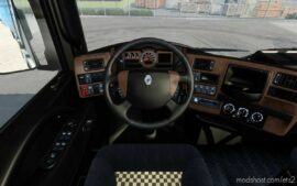 A Better Renault Magnum Interior Leather Variant V1.1 for Euro Truck Simulator 2