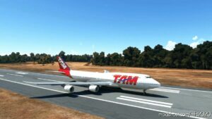 Boeing 747-8I TAM Brasil 4K [NO Mirroring] for Microsoft Flight Simulator 2020