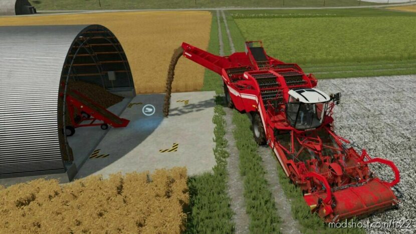 Root Crop Storage for Farming Simulator 22