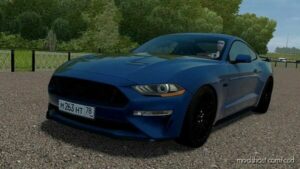 Ford Mustang GT 2018 (Drift Version) [1.5.9.2] for City Car Driving