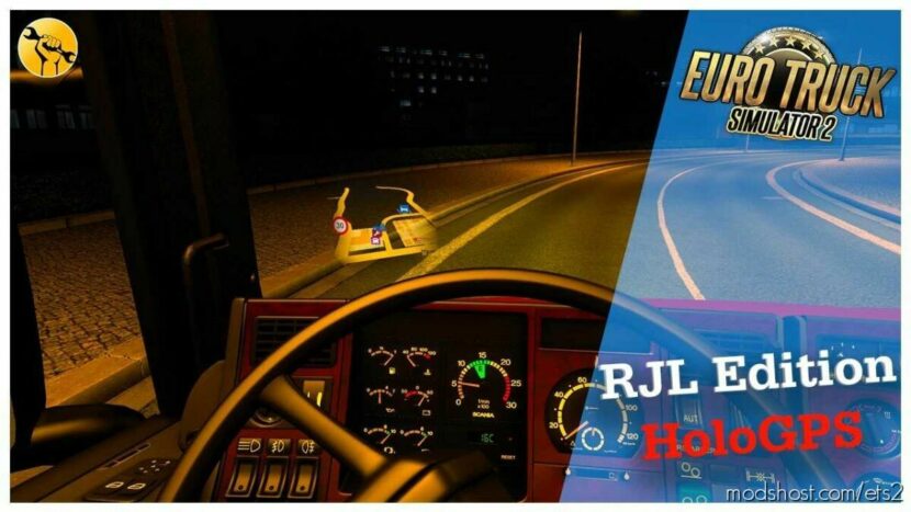 Hologram GPS For Scania RJL [1.43] for Euro Truck Simulator 2